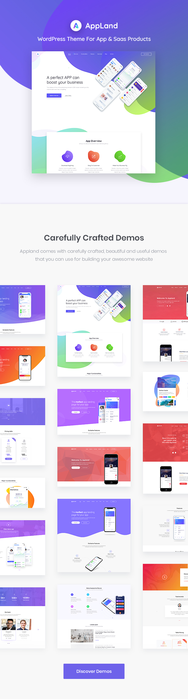 Appland - Creative App Landing & Multipage HTML5 Template