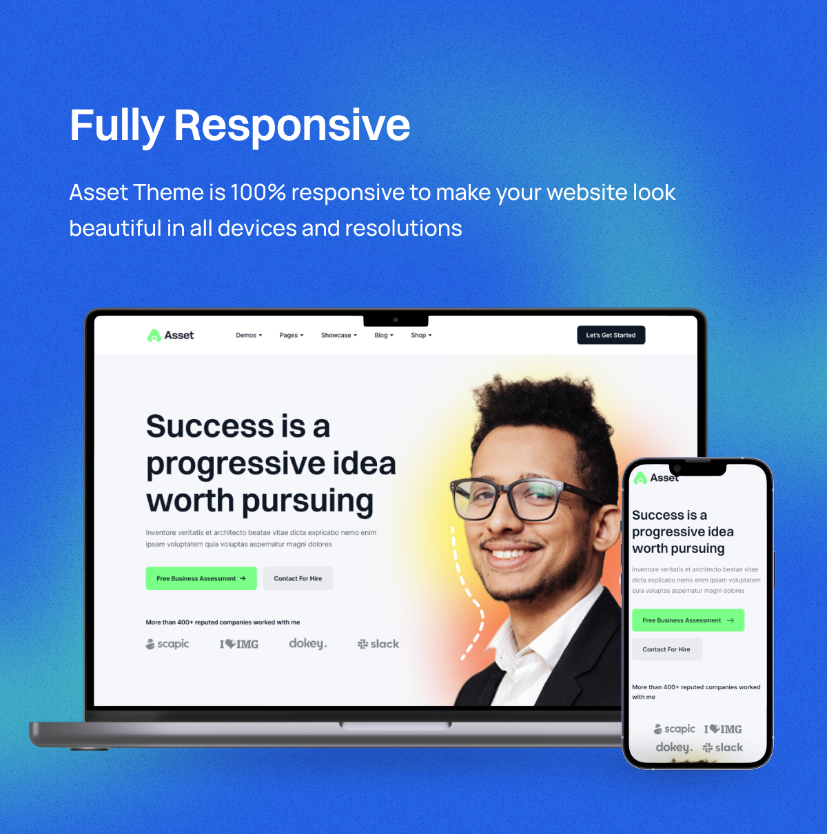 Asset - Conversion Optimized Landing Page WordPress Theme