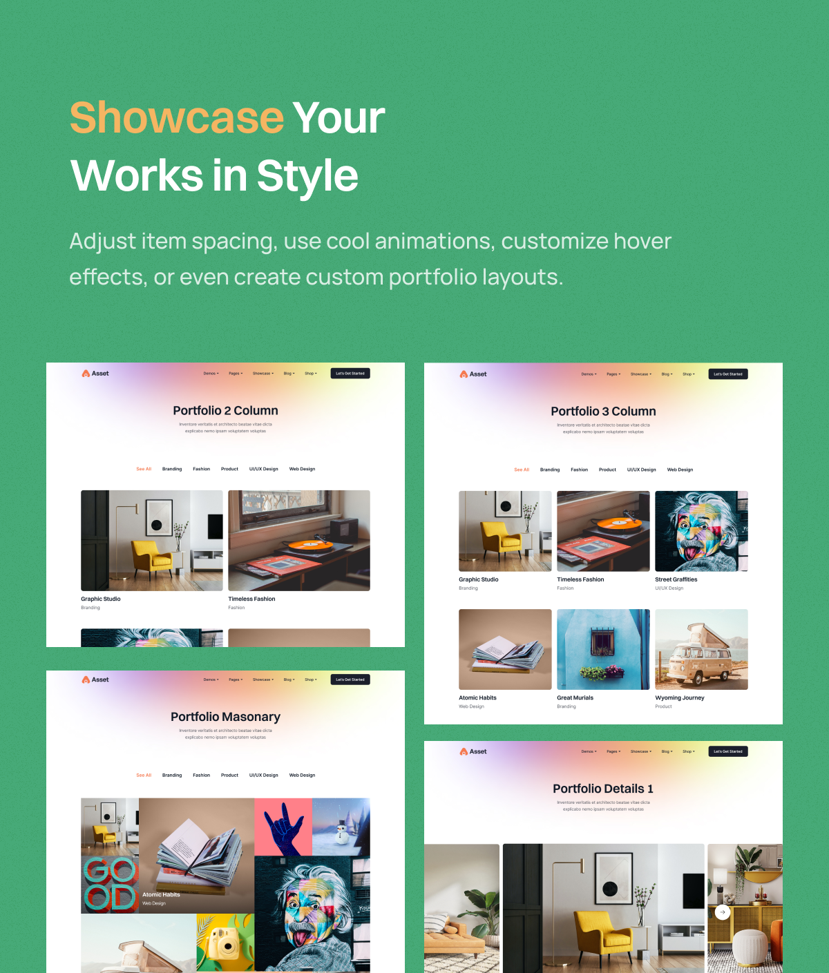 Asset - Conversion Optimized Landing Page WordPress Theme