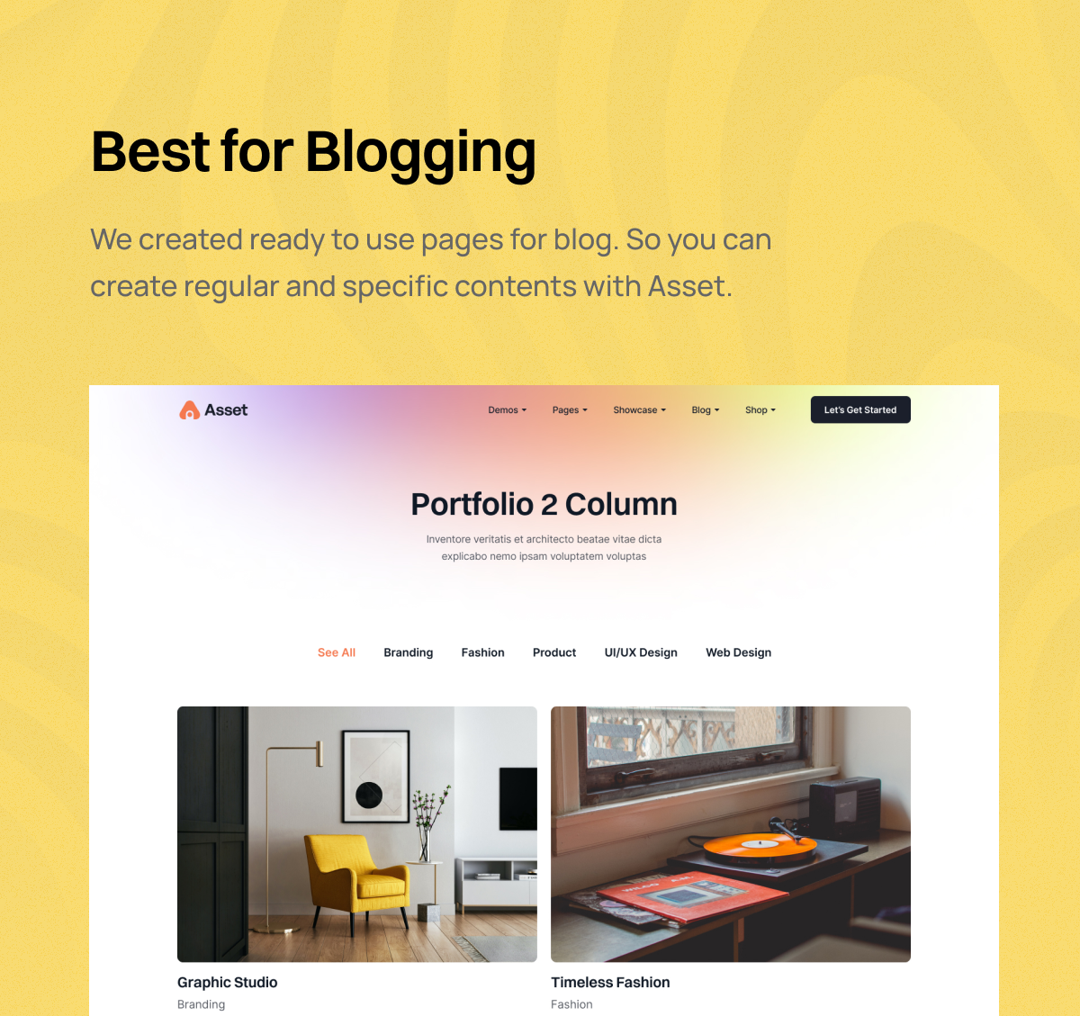 Asset - Conversion Optimized Landing Page WordPress Theme