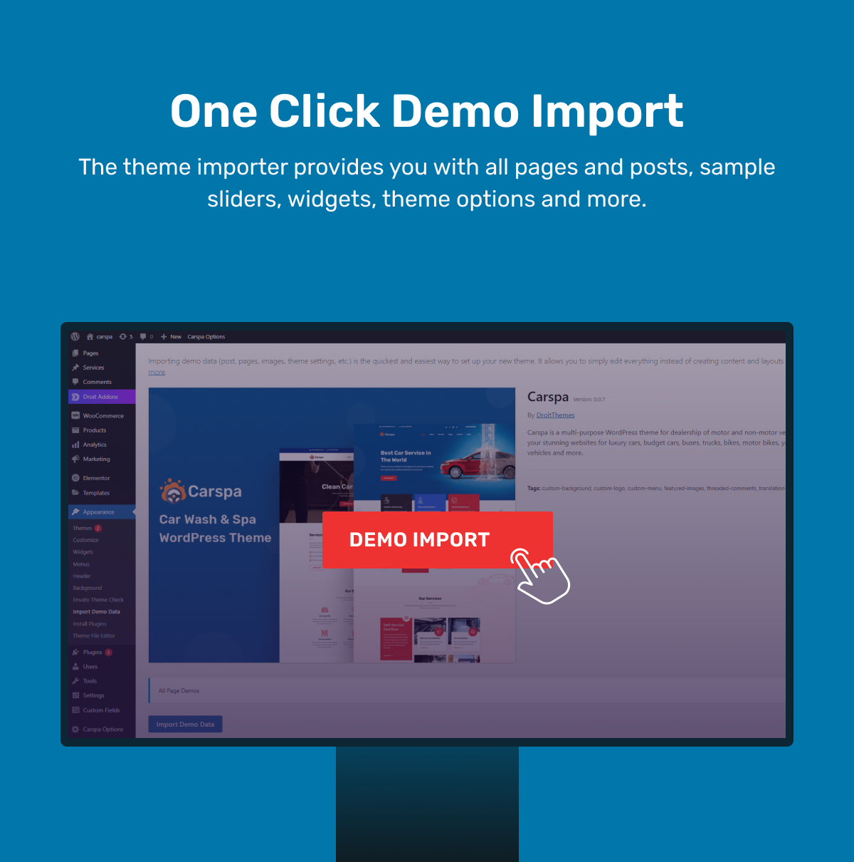 Carspa - Car Wash & Cleaning WordPress Theme