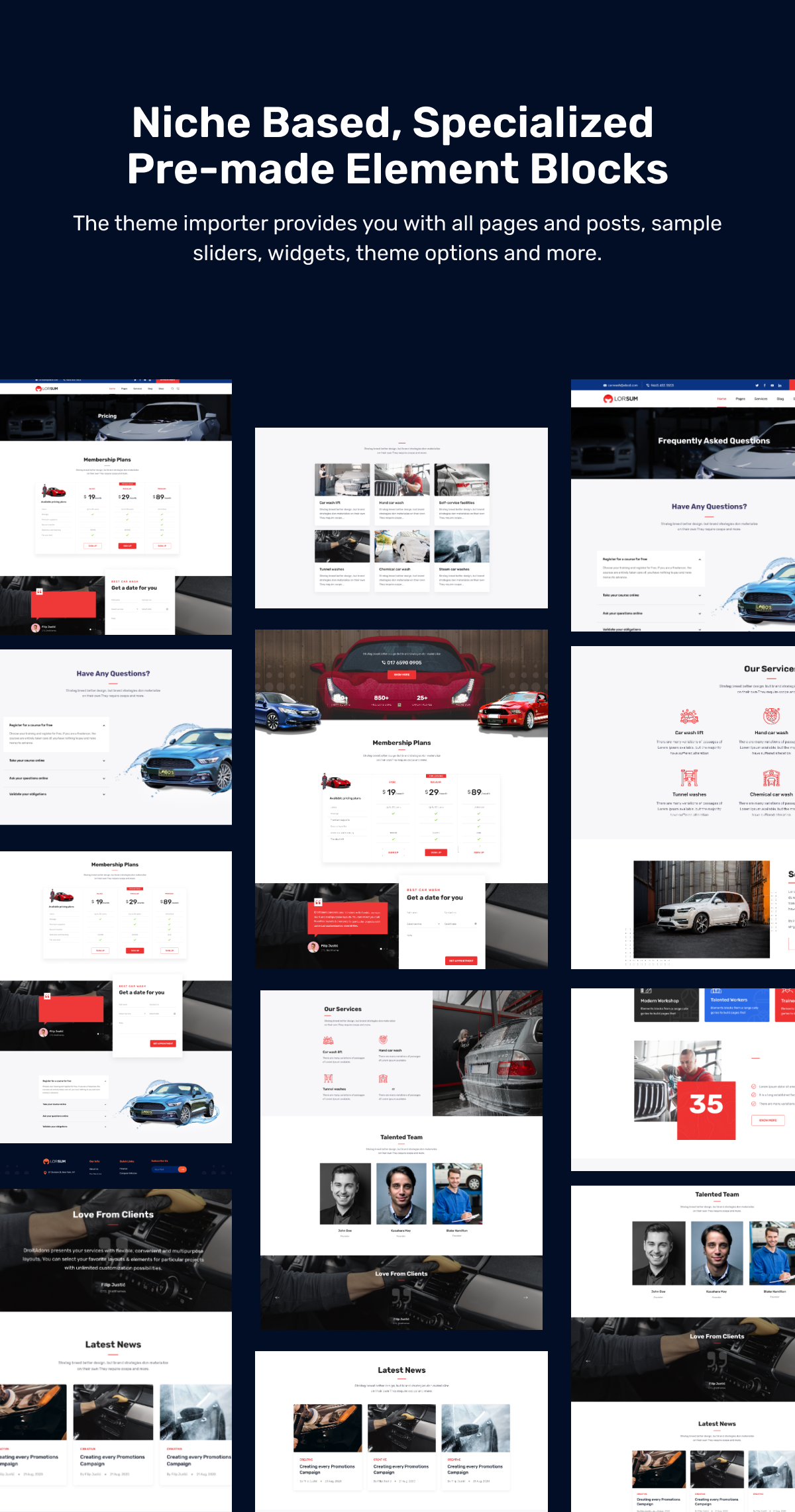 Carspa - Car Wash & Cleaning WordPress Theme