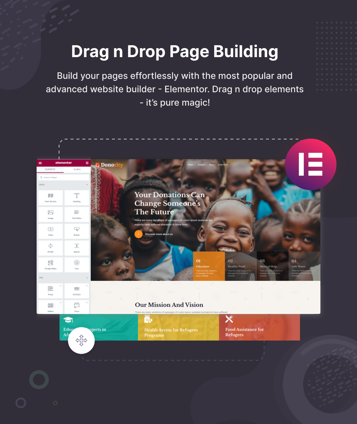 Donority - Charity & Donation WordPress Theme