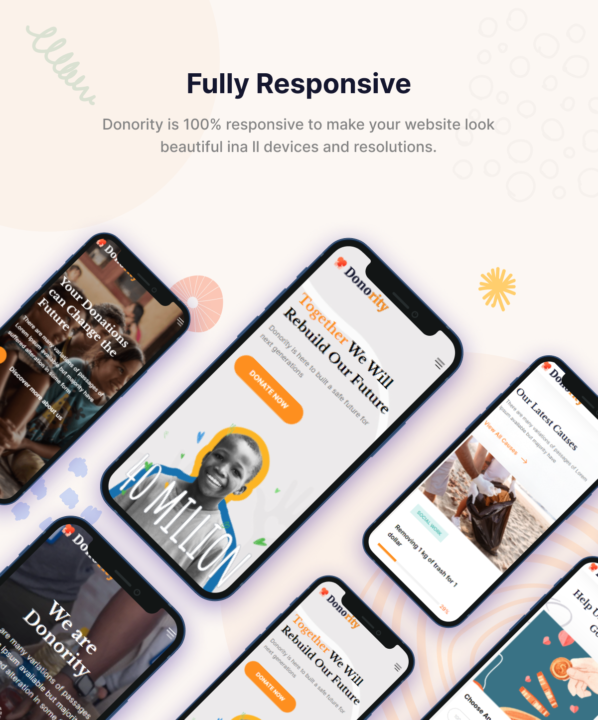 Donority - Charity & Donation WordPress Theme