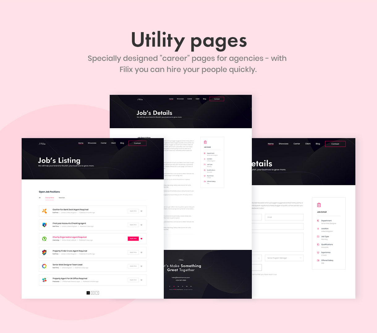 Filix - Creative Minimal Portfolio WordPress Theme
