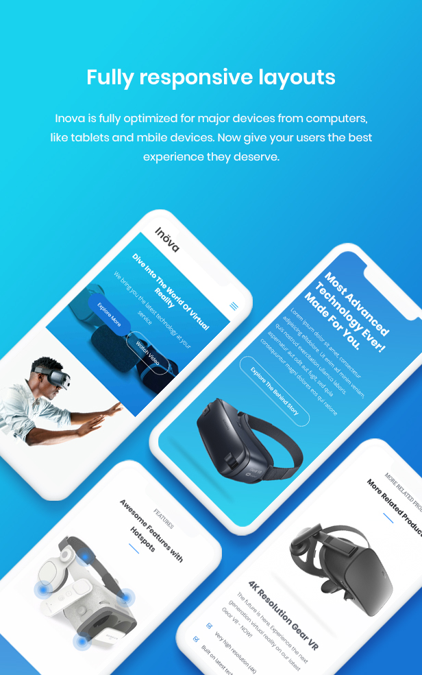 Inova - Multipurpose WordPress Theme For Startups & Agencies