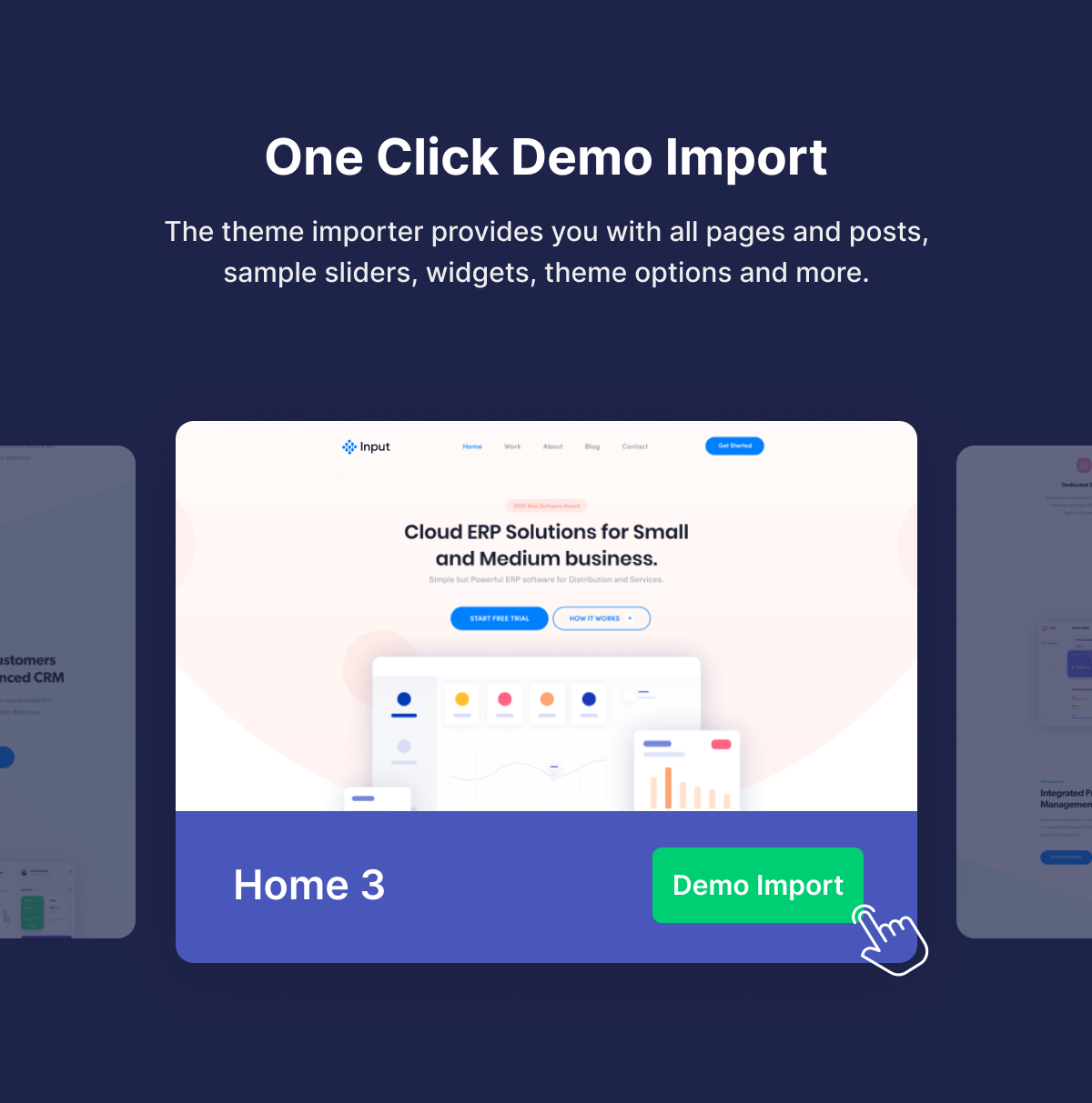 Input - Data Science & Analytics SaaS WordPress Theme