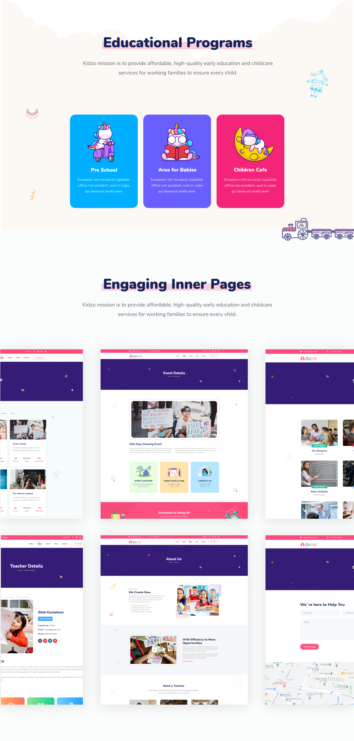 Kidzo - Kids & Children WordPress Theme