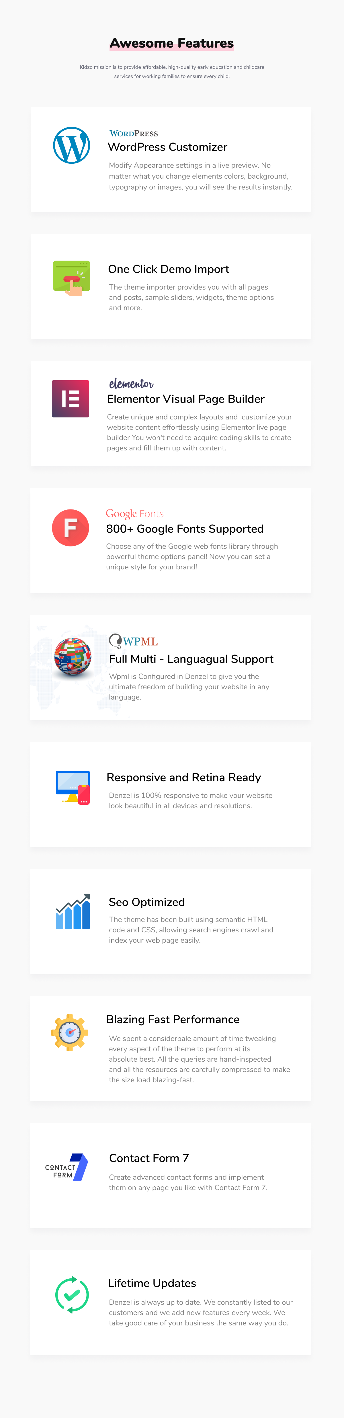 Kidzo - Kids & Children WordPress Theme