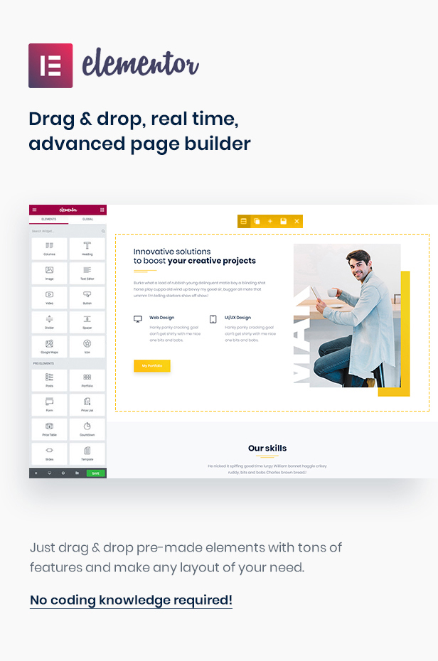 Mak - Personal Portfolio & Resume WordPress Theme