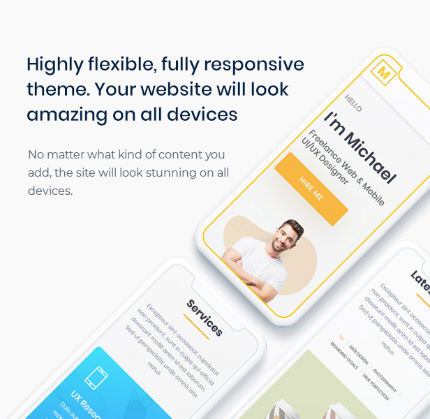 Mak - Personal Portfolio & Resume WordPress Theme