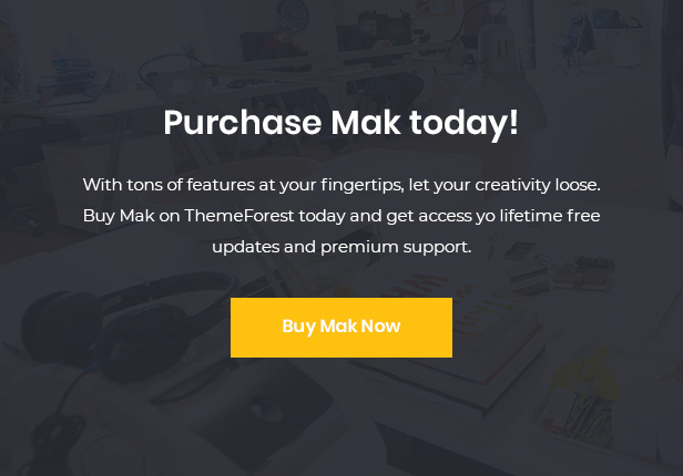 Mak - Personal Portfolio & Resume WordPress Theme