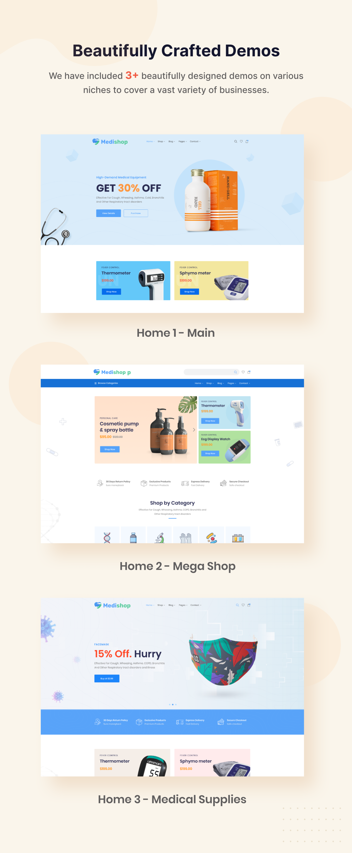 MediShop - Medical & HealthCare WooCommerce Theme