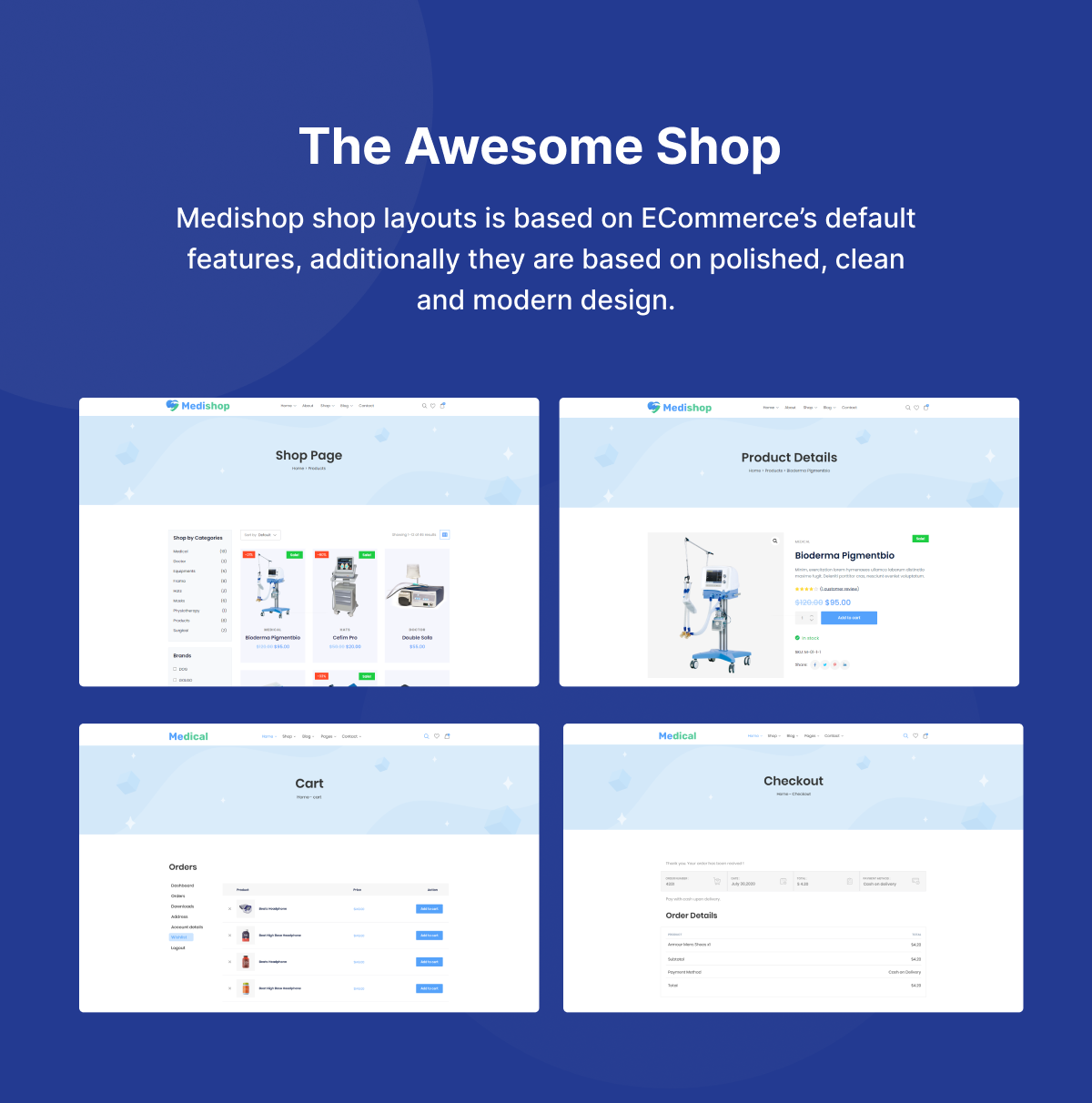 MediShop - Medical & HealthCare WooCommerce Theme