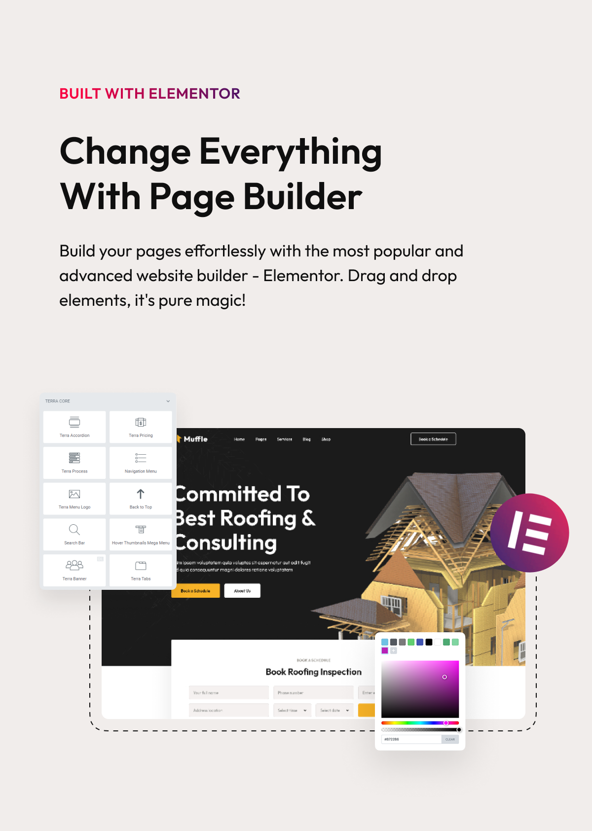 Muffle - Roofing Company WordPress Theme