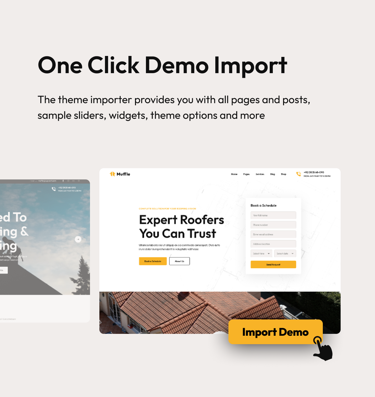 Muffle - Roofing Company WordPress Theme