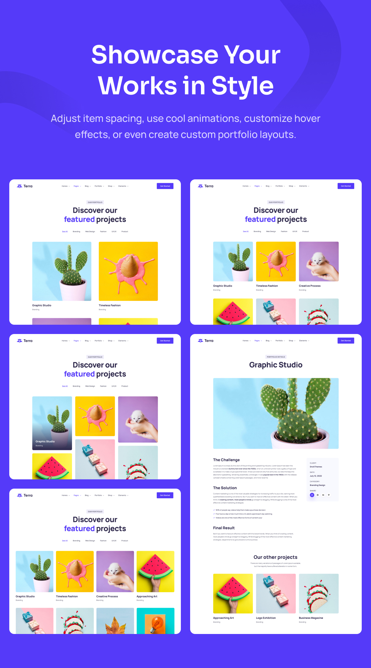 Terra - Startup & Technology WordPress Theme