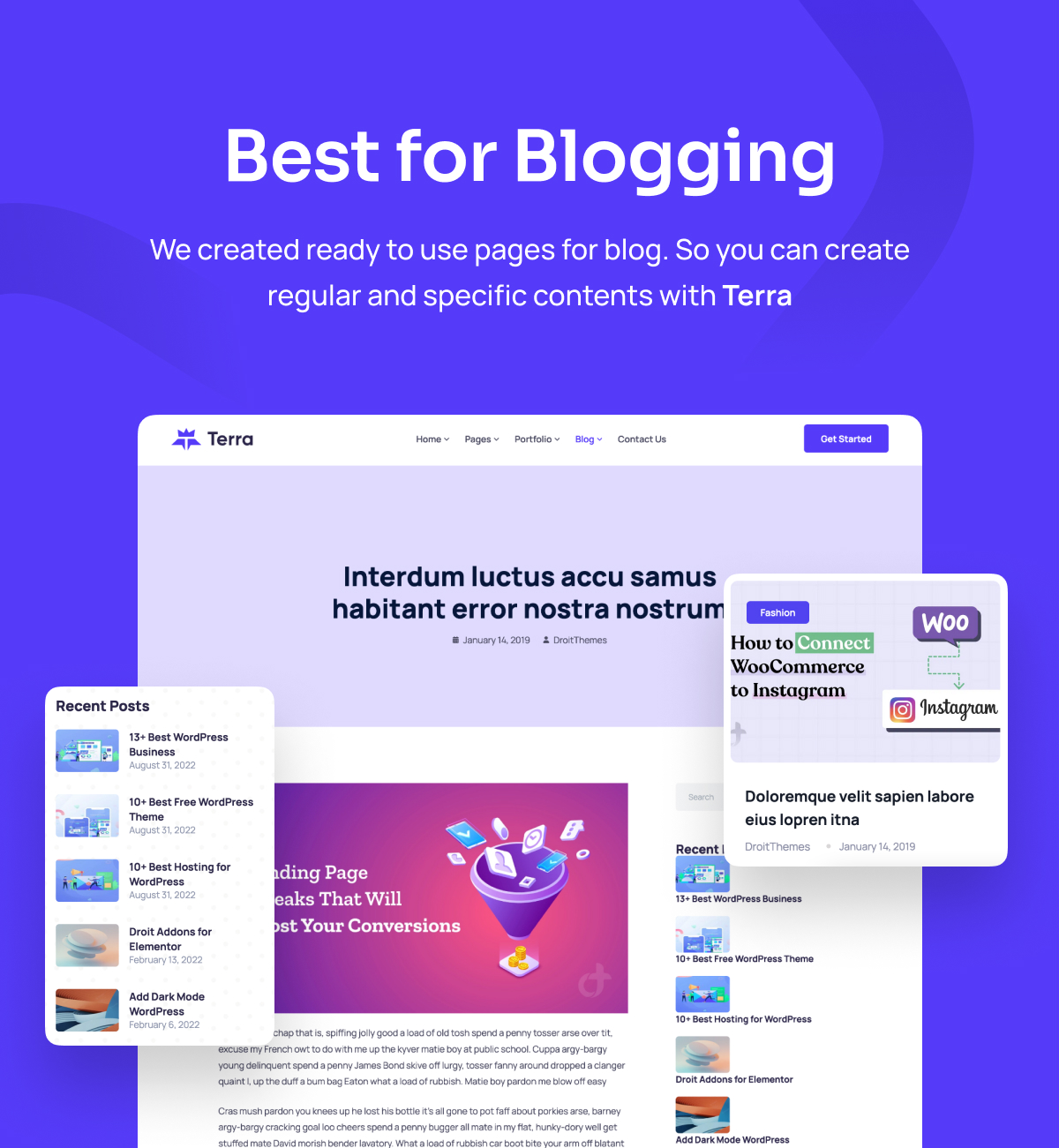 Terra - Startup & Technology WordPress Theme