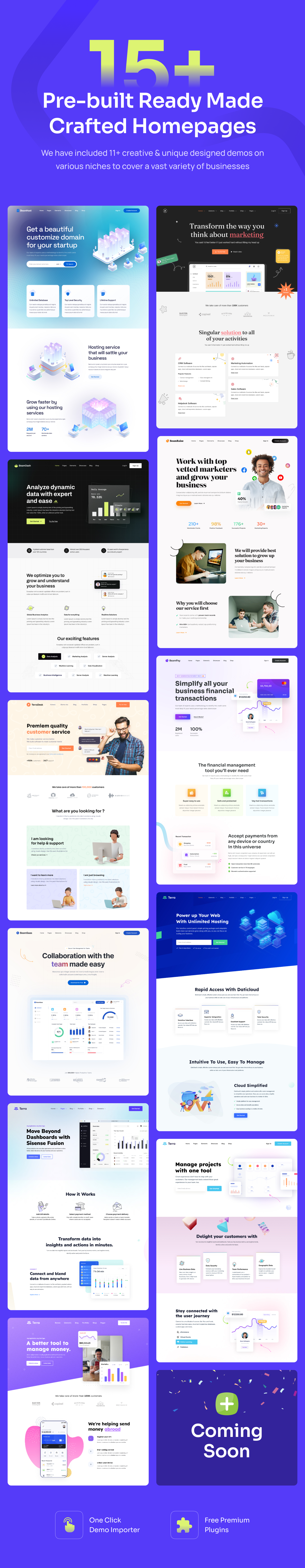 Terra - Startup & Technology WordPress Theme