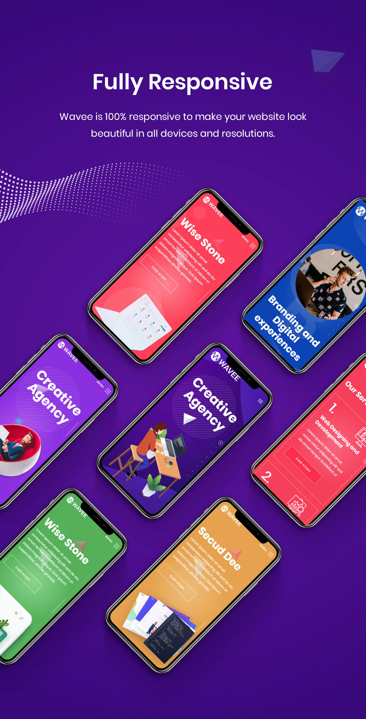 Wavee - Creative Portfolio WordPress Theme