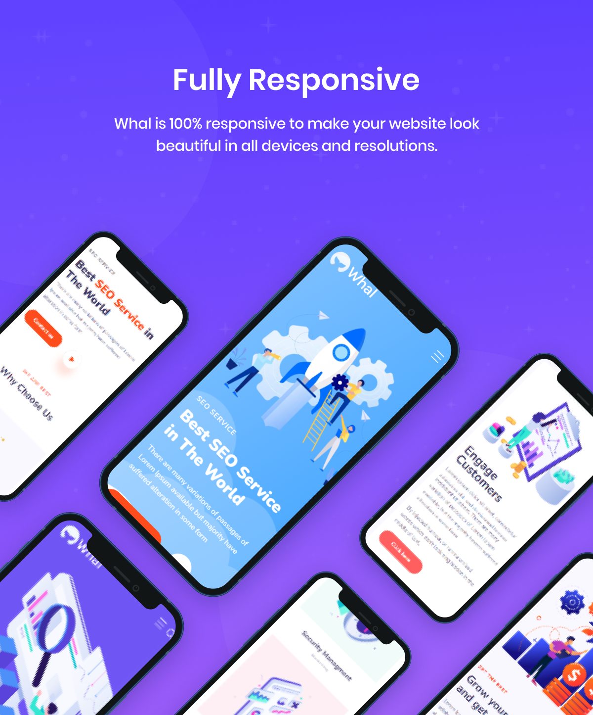 Whal - Digital Marketing & SEO HTML Template